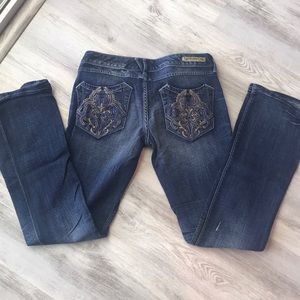 Express Boot Slim Fit Low Rise Jeans Sz 4